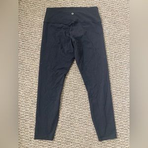 Black Lululemon leggings - Size 12
